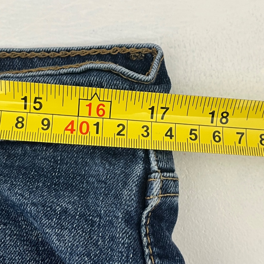Levi Strauss Co. 505 Mens 36x29 Straight Leg‎ Ankle Jeans Blue Denim 5-Pocket - Picture 5 of 12